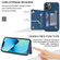 iPhone 11 Pro Max Line Card Holder Phone Case  - Blue