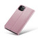 iPhone 11 Pro Max CaseMe 003 Crazy Horse Texture Leather Phone Case - Rose Gold