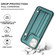 iPhone 11 Pro Max Shockproof Leather Phone Case with Wrist Strap - Green