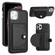 iPhone 11 Pro Max Shockproof Leather Phone Case with Card Holder - Black