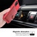 iPhone 11 Pro Max Magnetic Wallet Card Bag Leather Case  - Red