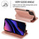 iPhone 11 Pro Max Knight Magnetic Suction Leather Phone Case  - Rose Gold