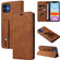 iPhone 11 Pro Max Wristband Magnetic Leather Phone Case  - Brown