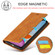 iPhone 11 Pro Max LC.IMEEKE Strong Magnetism Ultra-thin Horizontal Flip Shockproof Matte TPU + PU Leather Case with Holder & Card Slots & Wallet  - Brown