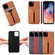 iPhone 11 Pro Max Denior DV Elastic Card PU Back Cover Phone Case - Brown