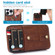 iPhone 11 Pro Max Wristband Kickstand Wallet Leather Phone Case  - Brown