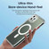 iPhone 11 Pro Max Cat-eye TPU + Acrylic Magsafe Phone Case  - Red
