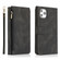 iPhone 11 Pro Max Skin-feel Crazy Horse Texture Zipper Wallet Bag Horizontal Flip Leather Case with Holder & Card Slots & Wallet & Lanyard  - Black