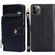 iPhone 11 Pro Max Zipper Bag PU + TPU Horizontal Flip Leather Case with Holder & Card Slot & Wallet & Lanyard  - Black