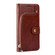 iPhone 11 Pro Max Zipper Bag PU + TPU Horizontal Flip Leather Case with Holder & Card Slot & Wallet & Lanyard  - Brown