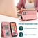 iPhone 11 Pro Max Skin-feel Crazy Horse Texture Zipper Wallet Bag Horizontal Flip Leather Case with Holder & Card Slots & Wallet & Lanyard  - Rose Gold