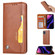iPhone 11 Pro Max Knead Skin Texture Horizontal Flip Leather Case  , with Photo Frame & Holder & Card Slots & Wallet - Brown