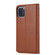 iPhone 11 Pro Max Knead Skin Texture Horizontal Flip Leather Case  , with Photo Frame & Holder & Card Slots & Wallet - Brown