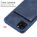 iPhone 11 Pro Max Vertical Flip Shockproof Leather Protective Case with Long Rope, Support Card Slots & Bracket & Photo Holder & Wallet Function - Blue