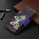 iPhone 11 Pro Max Colored Drawing Pattern Zipper Horizontal Flip Leather Case with Holder & Card Slots & Wallet - Butterfly