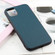 iPhone 11 Pro Max Bead Texture Genuine Leather Protective Case  - Green