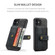 iPhone 11 Pro Max JEEHOOD RFID Blocking Anti-Theft Wallet Phone Case  - Black