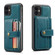 iPhone 11 Pro Max JEEHOOD RFID Blocking Anti-Theft Wallet Phone Case  - Blue