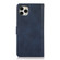 iPhone 11 Pro Max Calf Texture 2 in 1 Detachable Magnetic Back Cover Horizontal Flip Leather Case with Holder & Card Slots & Wallet & Photo Frame  - Blue