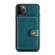 iPhone 11 Pro Max JEEHOOD Retro Magnetic Detachable Protective Case with Wallet & Card Slot & Holder  - Blue