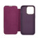 iPhone 11 Pro Max Plain Skin Shield Leather Phone Case - Dark Purple