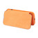 iPhone 11 Pro Max Plain Skin Shield Leather Phone Case - Orange Yellow
