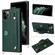 iPhone 11 Pro Max Wrist Strap PU+TPU Shockproof Protective Case with Crossbody Lanyard & Holder & Card Slot - Green