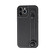 iPhone 11 Pro Max Top Layer Cowhide Shockproof Protective Case with Wrist Strap Bracket - Black