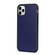 iPhone 11 Pro Max Litchi Texture Genuine Leather Folding Protective Case - Blue