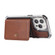 iPhone 11 Pro Max Wallet Card Shockproof Phone Case  - Brown