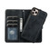 iPhone 11 Pro Max KLT888-2 Retro 2 in 1 Detachable Magnetic Horizontal Flip TPU + PU Leather Case with Holder & Card Slots & Photo Frame & Wallet - Black