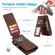 iPhone 11 Pro Max Skin Feel Business Horizontal Flip PU Leather Case with Holder & Multi-Card Slots & Wallet & Lanyard & Photo Frame  - Brown