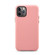 iPhone 11 Pro Max Lamb Grain PU Back Cover Phone Case - Pink