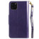 iPhone 11 Pro Max Woman and Cat Embossed Horizontal Flip Leather Case, with Wallet & Holder & Card Slots & Photo Frame & Mirror & Lanyard - Purple