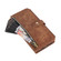 iPhone 11 Pro Max Dream 9-Card Wallet Zipper Bag Leather Phone Case - Brown