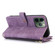 iPhone 11 Pro Max Dream 9-Card Wallet Zipper Bag Leather Phone Case - Purple