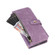 iPhone 11 Pro Max Dream 9-Card Wallet Zipper Bag Leather Phone Case - Purple