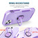 3 in 1 PC + TPU Phone Case with Ring Holder iPhone 11 Pro Max - Purple