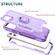 3 in 1 PC + TPU Phone Case with Ring Holder iPhone 11 Pro Max - Purple