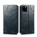 iPhone 11 Pro Max Baroque Simple Horizontal Flip Leather Case, with Holder & Card Slots & Wallet - Blue