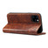 iPhone 11 Pro Max Baroque Simple Horizontal Flip Leather Case, with Holder & Card Slots & Wallet - Light Brown