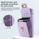 iPhone 11 Pro Max Card Slot Leather Phone Case - Purple