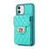 iPhone 11 Pro Max Card Slot Leather Phone Case - Mint Green