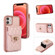 iPhone 11 Pro Max Card Slot Leather Phone Case - Pink