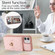 iPhone 11 Pro Max Card Slot Leather Phone Case - Pink