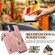 iPhone 11 Pro Max Zipper Wallet Bag PU Back Cover Shockrpoof Phone Case with Holder & Card Slots & Wallet  - Pink