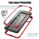 iPhone 11 Pro Max Double-sided Plastic Glass Protective Case  - Red