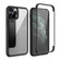 iPhone 11 Pro Max Double-sided Plastic Glass Protective Case  - Black