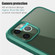 iPhone 11 Pro Max Double-sided Plastic Glass Protective Case  - Dark Green