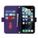 iPhone 11 Pro Max Cross Texture Lanyard Leather Phone Case - Purple